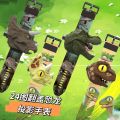 Children's Dinosaur Projection Watch Cartoon Glowing Tyrannosaurus Triceratops Cool Electronic Watch Toy. 