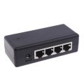 【SkinHorizon】ESCAM 4 Port POE Injector For CCTV Surveillance IP Cameras Power Over Ethernet Adapter. 