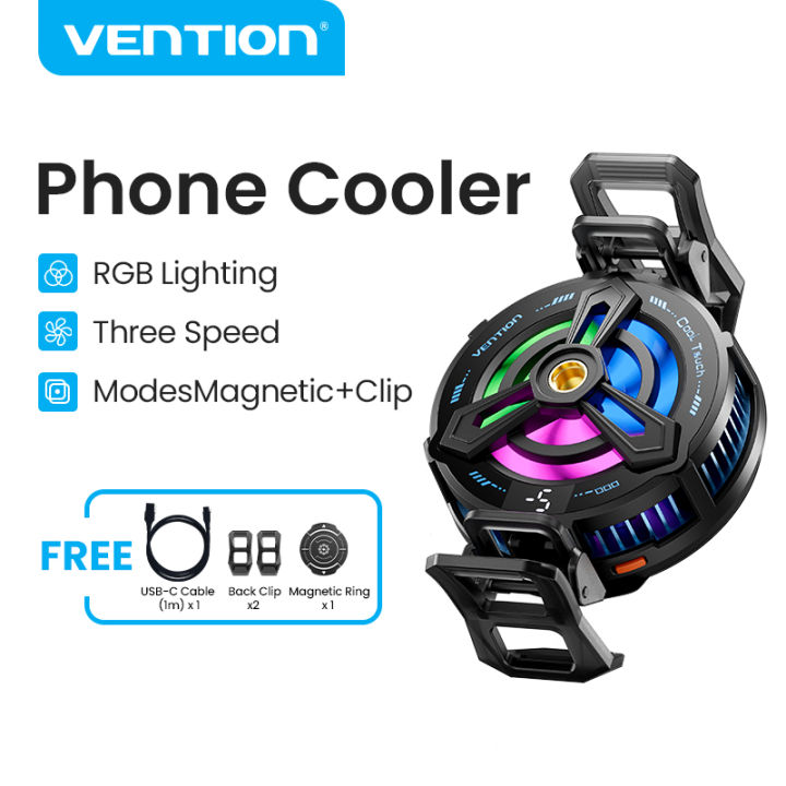 Vention%20Magnetic%20Phone%20Cooler%2015W%20Heat%20Sink%20with%20LED%20Digital%20Display%20Cooling%20Fan%20for%20Gaming%20Radiator%20iPhone%2017%2016%2015%2014%20pro%20max%20Samsung%20S24%20Ultra%20S23%20S22%20Xiaomi%2014%20Huawei%20Mate%2060%20Clip%20on%20Portable%20USB%20C%20Heatsink%20-%20Image%202