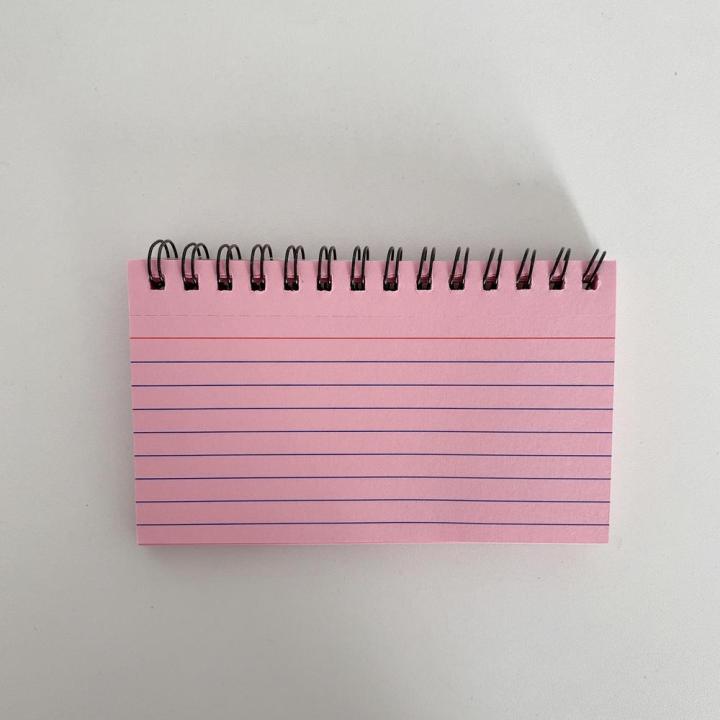 Ruled%20Flash%20Cards%20with%20Double%20Covers%20Record%20Revision%20%20Paper%20with%20Spiral%205x3%20Inches%20for%20School%20Office%20Household%20Memory%20Learning%20Taking%20To%20Do%20List%20Multicolor%20Index%20Cards%20-%20Image%203