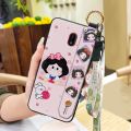 Waterproof Durable Phone Case For Nokia C1 Plus Lanyard protective Fashion Design Phone Holder Back Cover ring Cartoon. 