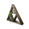 Triangle Alter Shelf - Small - 21" by 21" - Crystal Shelf - Altar Shelf - Essential Oil Wall Shelf. 