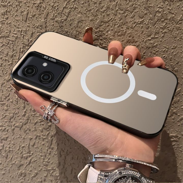 For casing Samsung A04 a04s 5G A04E a05s A05 Samsung A06 5G A16 phone case back cover hard case TPU shockproof shockproof cover new design aesthetic wireless magnetic attraction cybswx01