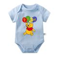 Winnie The Pooh Disney Bear Baby Bodysuit Newborn Short Sleeve Romper Toddler Boys Girls Jumpsuit Clothes Body Ropa Baby OnesiesBasketball. 