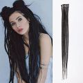 ã€HUTã€‘ 24 Inch Synthetic Dreadlock Extensions 5 Strands Hippie Dreads Ombre Color 0.6 Cm Width Loc Extensions Reggae Style Crochet Hair. 