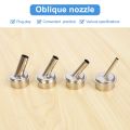 6Pcs Quick 861DW Hot Air Station Resisting Nozzles 3/4/6/8/10/12mm Nozzle Sleeve for PCB Microscope Soldering Repair. 