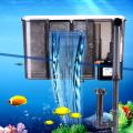 SHANDA SDF-3306 Aquarium Mechanical Biological Bio-Filter Box Slim Hanging Filter 3W Power Liquid Filter Fish Tank Filter Pump 350L/h Submersible Pump Hang External Aquarium Filter for Fish Tank Water Pump Fish Tanks Aquarium Pump. 