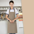 7 Colors Hanging Neck Apron Difficult To Pilling Canvas Catering Apron Hot Pot Apron for Hot Pot Milk Tea Coffee Shop Cake Shop. 