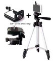 3110 Tripod 106cm Length Foldable Aluminum Professional Telescopic Tripod for Flexible DSLR Camera Cell Phone Stand Holder. 