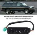 15116862, Lightweight Front Driver Seat Heater Switch Compact Size Seat Heater Memory Switch for Car Refitting. 