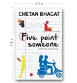 Five Point Someone ; What Not To Do at IIT  by Author Chetan Bhagat, Fiction, Book Paperback. 