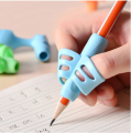 3Pcs/Set Children Writing Pencil Pen Holder Kids Learning Practise Silicone Pen Aid Grip Posture Correction Device For Students. 