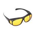 New 2pcs HD Vision Wraparound Day & Night Driving Glasses. 