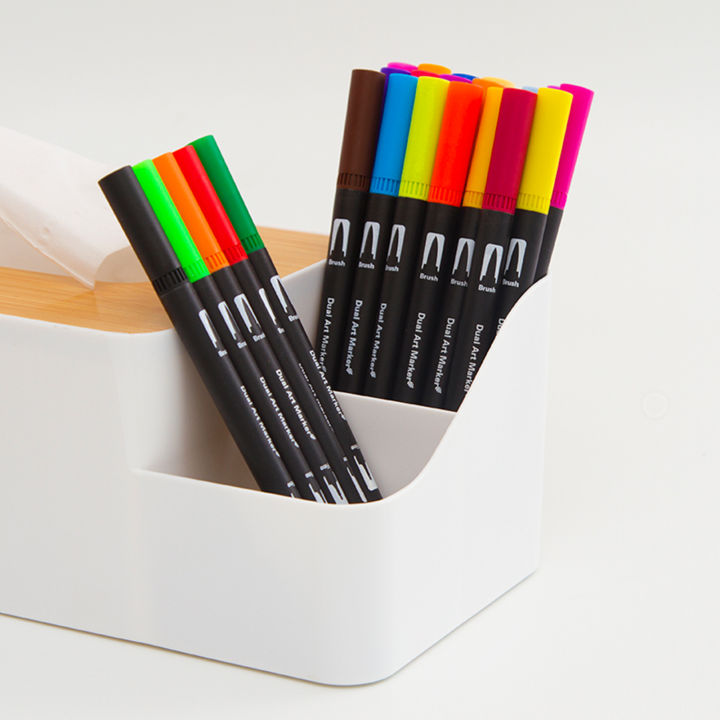 12%20Colors%20Dual%20Tip%20Brush%20Pens%20Art%20Markers%20Set%20Brush%20and%20Fine%20Tips%20Colored%20Pens%20for%20Children%20Adults%20Artists%20Drawing%20Sketching%20Coloring%20Calligraphy%20Hand%20Lettering%20Journaling%20Planner%20Art%20Projects%20-%20Image%207