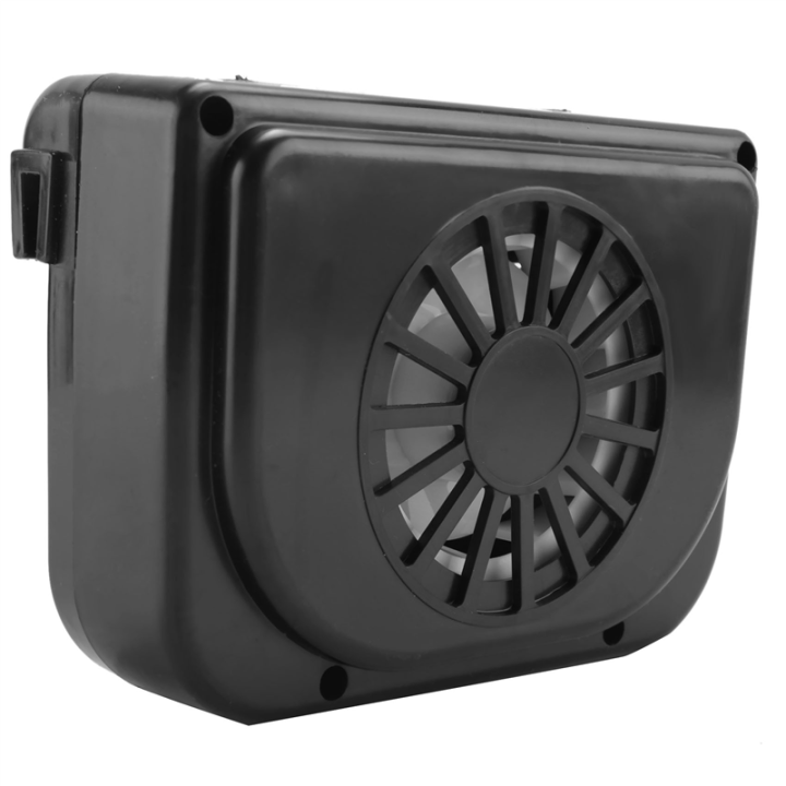 SptrrySolar Power Car Window Fan Auto Ventilator Cooling Vehicle Air ...