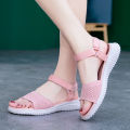 【ALLGOOD】Women's Flat sandals Korean Version Fashion Casual Flying Weave Sports Sandals. 