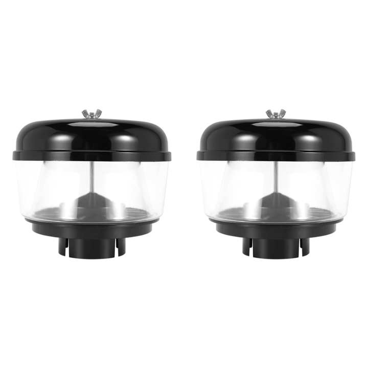 2pcs 3 Inch 77mm Water Trap Snorkel Head Pre Cleaner Air Flow Car Snorkel Head Snorkel Ram Sand Cup for Nissans