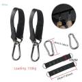 150kg Swing Hanging Straps Kit Gym Hanging Strap Webbing W/ D-ring Hooks. 