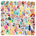 20/40pcs Princess Stickers Disney Princess Fairy Stickers for Laptop Scrapbook Journal Kids Girls Boys Stickers. 