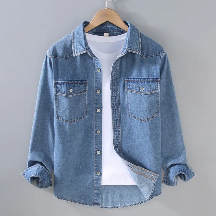 Denim%20Style%20Spring%20and%20Summer%20Men's%20New%20Shirt%20Coat%20Men's%20Casual%20Spring%20and%20Autumn%20Top%20Long%20Sleeve%20Denim%20Shirt%20Men's%20Thin%20-%20Image%205