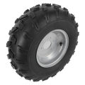17X7.00-8 ATV Rim Tire Enhanced Grip 8 Inch ATV Wheel Rim Tire Assembly for Mini Bike. 