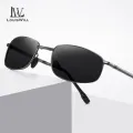 LouisWill Men Fashion Foldable Sunglasses Polarized Photochromic Glasses  Square Narrow Frame Driving Anti-glare Sun Glasses Night Vision Lens UV Protection Sunglasses. 