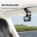 1 PCS Action Camera Car Sun Visor Mount Action Camera Accessories Black Plastic for ACTION 4 X3 with 1/4 Inch Adapter. 