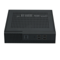 Mini ITX Computer Case HTPC Host Chassis USB2.0 ITX Enclosure Industrial Control Chassis for Office Business Easy Install. 