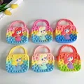 Girls Poppit Bag Toys Pop it Silicone Bubble Push Crossbody Bag Reliver Autism Handbag Coin Pouch Purse For Kids Girls Gifts Children. 