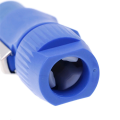 20PCS 3 Pin Male Powercon Connector NAC3FCA Speakon Plug 20A 250V AC Power Plug Connector Blue and Grey White. 