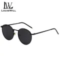 LouisWill Men Sunglasses UV400 Polarized Sunglasses Retro Sunglasses Sport Sunglasses Outdoor Activities Eyewear Driving Fishing Eyewear Silicone Nose Pads Sun Glasses. 