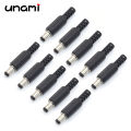 10Pcs DC Power Jack Socket Female Connector 5.5x2.1mm 3.5x1.3mm DC005 DC022 DC099 DC Plug Socket Nut Panel Mount Adapter. 