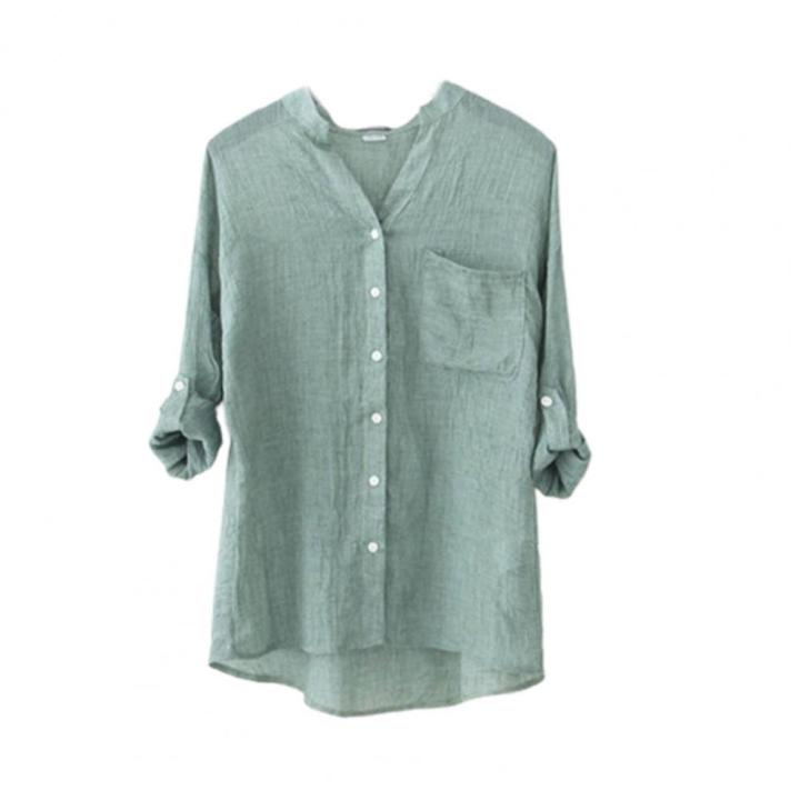 Thin%20Cotton%20Linen%20Shirt%20Women%20Elegant%20Vintage%20Long%20Sleeve%20Blouse%20Women%20Streetwear%20Casual%20Blusas%20Tops%20blusas%20mujer%20de%20moda%202022%20-%20Image%205