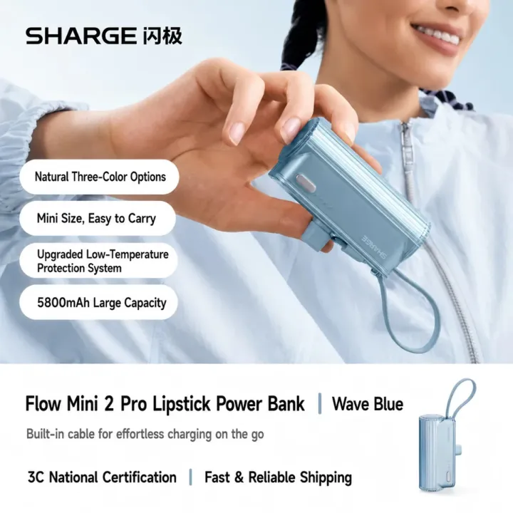 Sharge%20Flow%20Mini%202%20Pro%205800mAh%2022.5W%20Power%20Bank%20w/%20Built-in%20USB-C%20Cable%20-%20Image%207