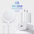 15W Magnetic Wireless Charger Fast Macsafe Mag Charging Pad for IPhone 13 Pro Max 12 Mini 11 Safe Station Magsafe-charger. 