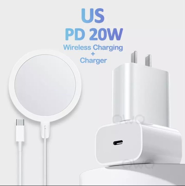 15W Magnetic Wireless Charger Fast Macsafe Mag Charging Pad for