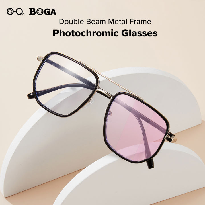 OQ%20BOGA%2020%20Styles%20Unisex%20Anti%20UV%20Photochromic%20Sunglasses%20Anti%20Blue%20Light%20Radiation%20Metal%20Irregular%20Frame%20Computer%20Glasses%20-%20Image%202