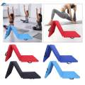 Three Fold Folding Exercise Mat Foldable Yoga Gym Men Women with Carrying Handle for. 