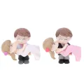 1set Sweet Lovers DIY Mini Miniature Figurine Dollhouse Decor Micro Landscape. 