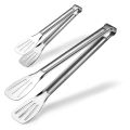 【Hot】 Stainless Steel Food Tongs Kitchen Utensils Buffet Cooking Tool Anti Heat Bread Clip Pastry Clamp For Desserts Salads Barbecue. 