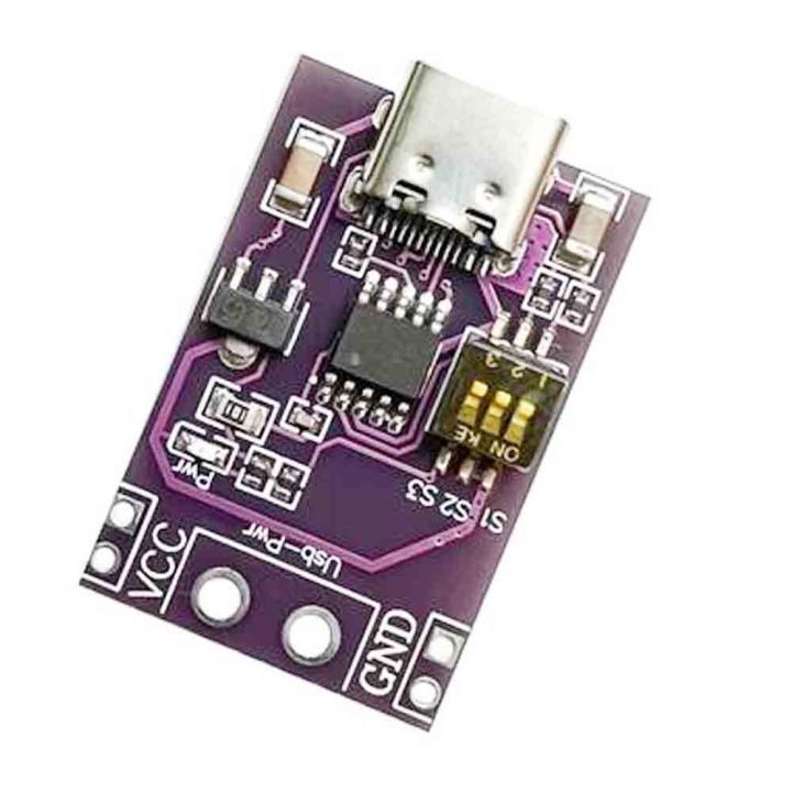 Bassulouda USB Typ-C QC PD2.0/PD3.0 Trigger Detektor Modul – Mit DIP-Schalter & Touch-Steuerung Für Notebook-Netzteile
