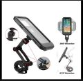Waterproof Bike Phone Mount-Phone Holder for Motorcycle,360 Rotation. 