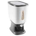 10Kg Automatic Rice Dispenser with Rinsing Cup Smart Rice Dispenser Rice Storage Rice Bucket Household Rice Box-A. 