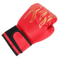 1 Pair Kids Children PU Kick Boxing Gloves Karate Muay Guantes Sanda ❤F. 