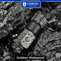 UZBOO Upgrade Mini Flashlight Extension Tube High Bright Flashlight LED Torch Light Outdoor Pocket Size Flashlight Rechargeable Waterproof Torch Light for Hiking Hunting Camping. 