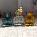 1pc Cute Glass Dollhouse Vase Nude Naked Girl Butt Ceramic Flower Vase Flower Arrangement Modern Home Creative Decoration Toy. 