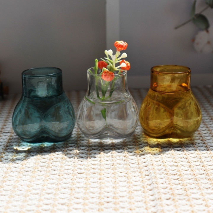 1pc%20Cute%20Glass%20Dollhouse%20Vase%20Nude%20Naked%20Girl%20Butt%20Ceramic%20Flower%20Vase%20Flower%20Arrangement%20Modern%20Home%20Creative%20Decoration%20Toy%20-%20Image%202