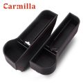 【Right Beige 1Pcs】 Carmilla Multifunction PU Car Seat Storage Box for Mercedes Benz W203 W205 W213 W212 CLA B C A Clase W176 W246. 