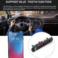 5V MP3 Module USB Car Audio Kit Bluetooth Receiver MP3 Player Decoder Board Color Screen FM Radio TF USB 3.5 mm AUX. 