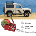 Boat Winch 3500Lbs Capacity Heavy Duty Hand Winch, Hand Winch Boat Trailer Winch, Manual Winch with 10M(32Ft) Strap. 